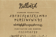 Billiard Font Duo, a Script Font by Deeezy (Thumbnail 7 of 7)