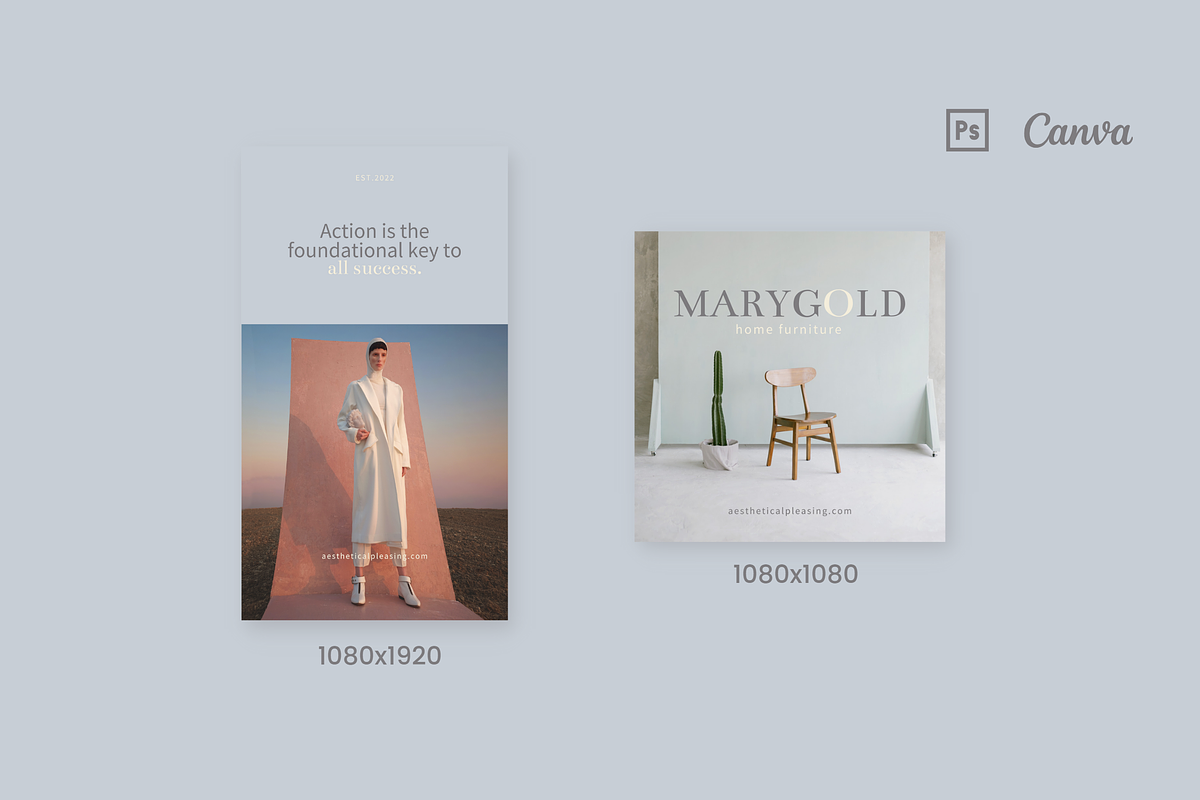 Home Furniture Canva Template, a Social Media Template by Moodwave Studio (Photo 8 of 10)