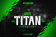 GRVS Titan Font