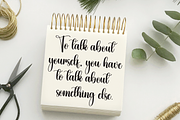 Waiting | Script Font, a Handwritten Font by Scratchones (Thumbnail 6 of 9)