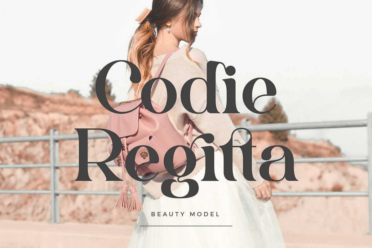 Cottage - Stylish Serif Font, a Serif Font by Aqeel_Art (Photo 4 of 8)