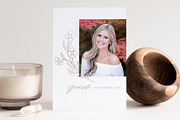 CANVA + PS Graduation Card Template, a Card Template by By Stephanie Design (Thumbnail 1 of 6)