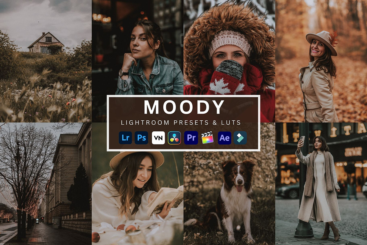 Moody Lightroom Presets & Luts, a Preset Add-On by presetsroom (Photo 1 of 13)