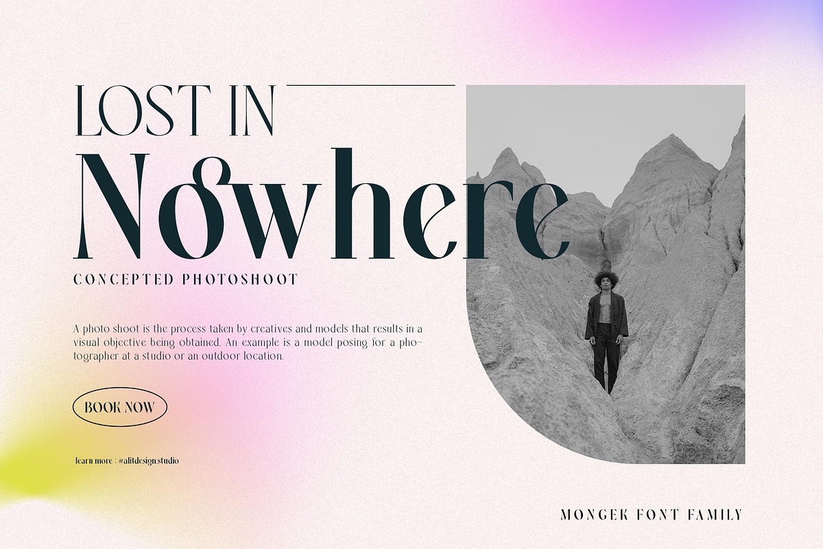 Mongek Typeface, a Sans Serif Font by alit design (Photo 14 of 16)