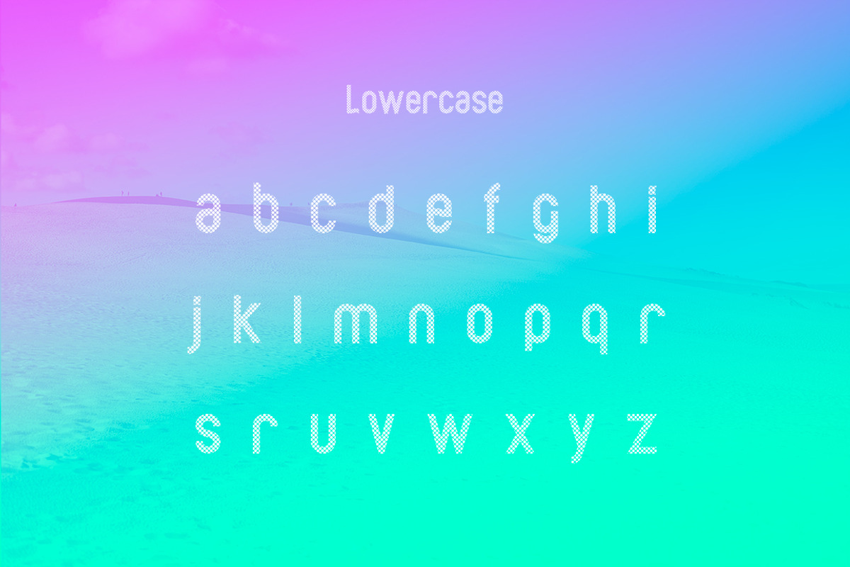 Arcachon Dotted Font preview 3