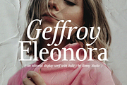 Geffroy Eleonora A Nostalgic Serif, a Serif Font by Ronny Studio (Thumbnail 1 of 18)