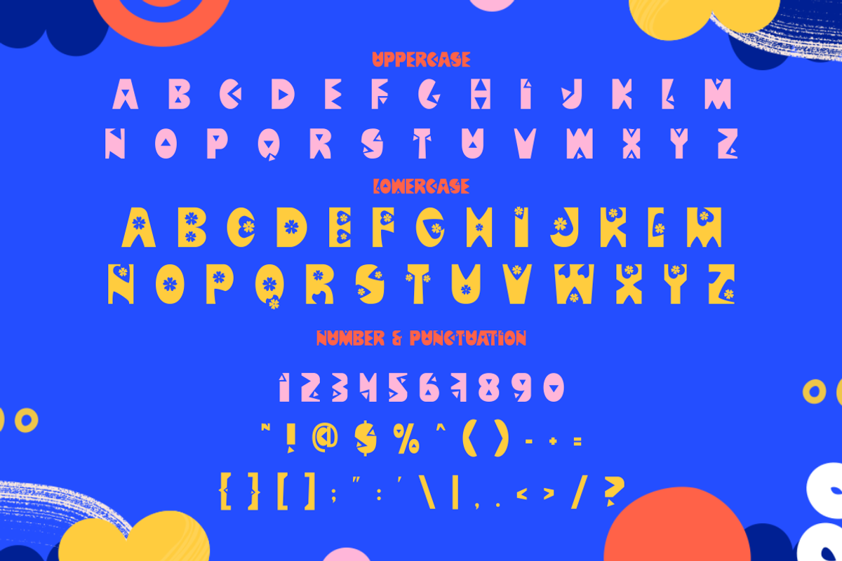Flumbo Quirky – Playful Quirky Font, a Font by PutraCetol Studio (Photo 5 of 5)