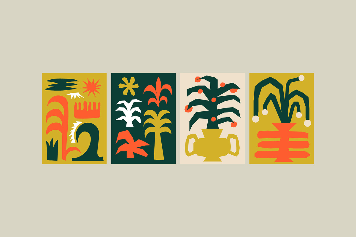 Abstract Botanical Wall arts, a Decorative Illustration by Léo Alexandre (Photo 5 of 19)