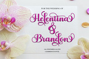 Melyndra Script, a Script Font by Has_rizal (Thumbnail 5 of 10)