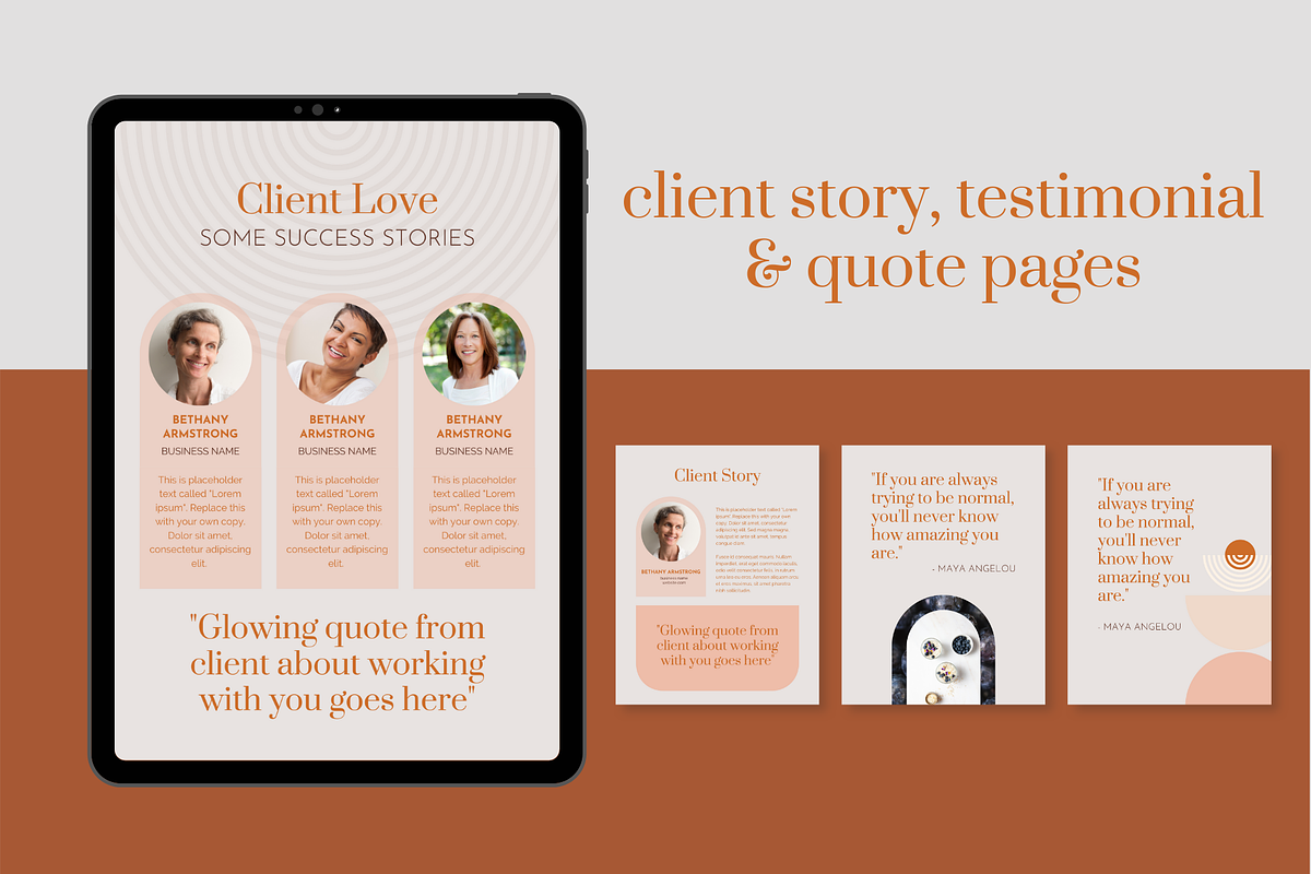 Life Coach & Therapist Templates, an Email Template by Brand Spanking You (Photo 8 of 24)