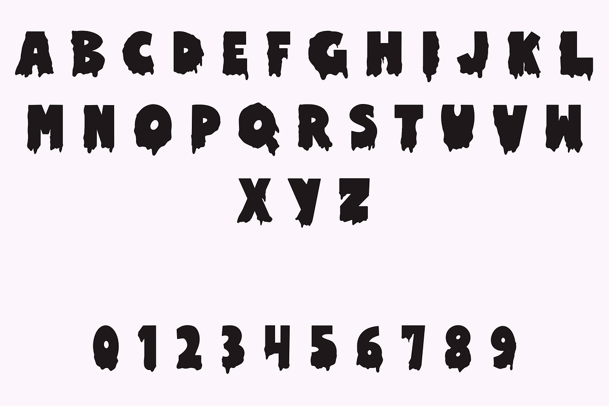 Haunted - Halloween font, a Handwritten Font by Sk designs (Photo 7 of 7)