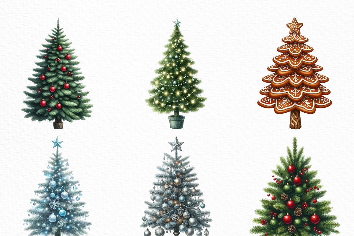 Christmas Tree PNG, an Illustration by Craft Nest (Photo 2 of 6)