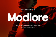 Modlore - Elegant Modern Sans Serif
