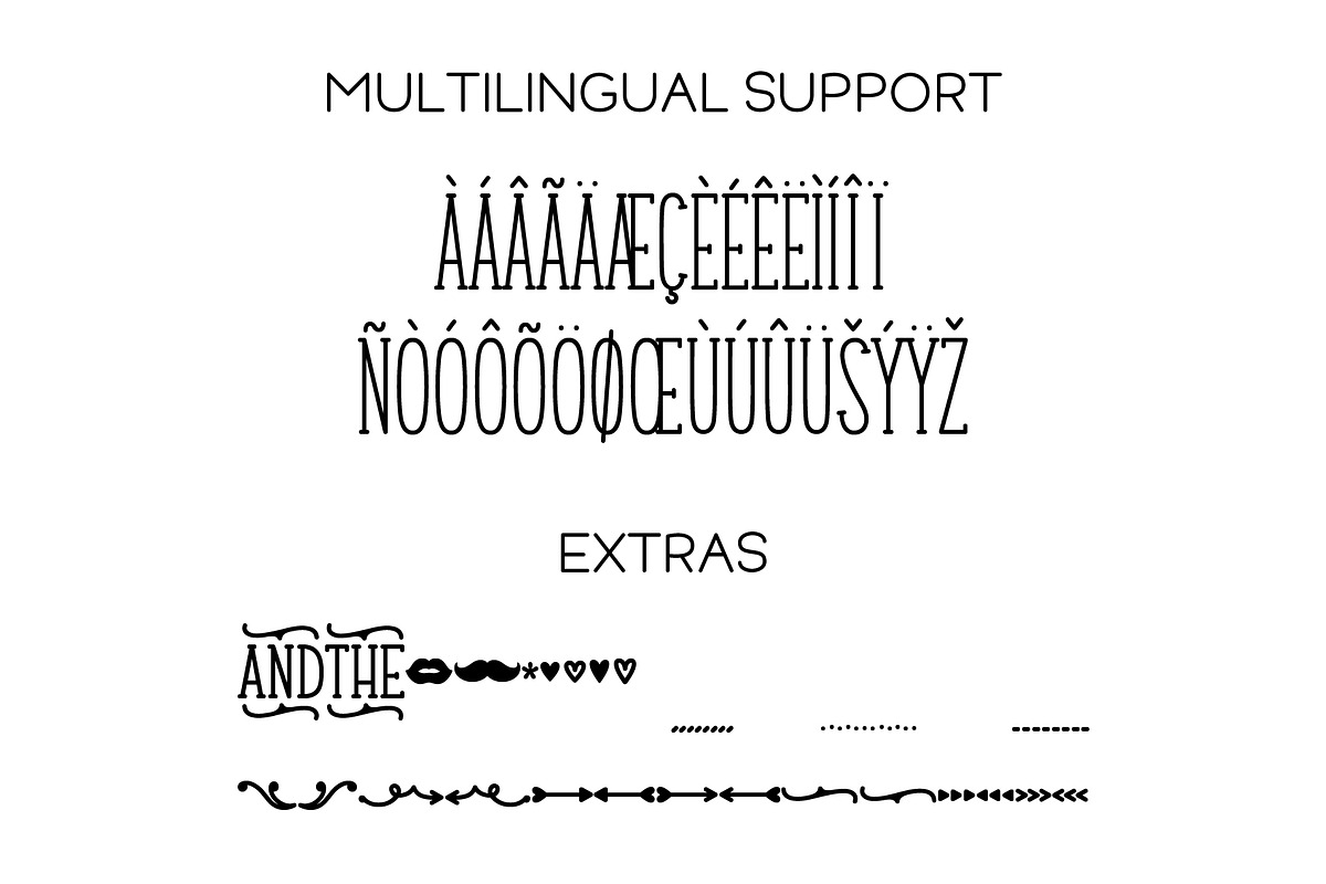 Mr. & Mrs. Right Now Font, a Serif Font by Miss Tiina (Photo 3 of 4)