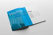 Annual Report Brochure, a Brochure Template by New Lines (Thumbnail 2 of 13)