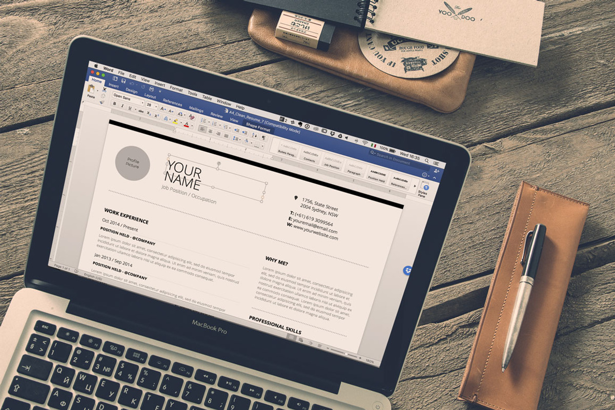 Clean Resume/Cv Template Volume 7, a Resume Template by TheResumeCreator (Photo 6 of 6)