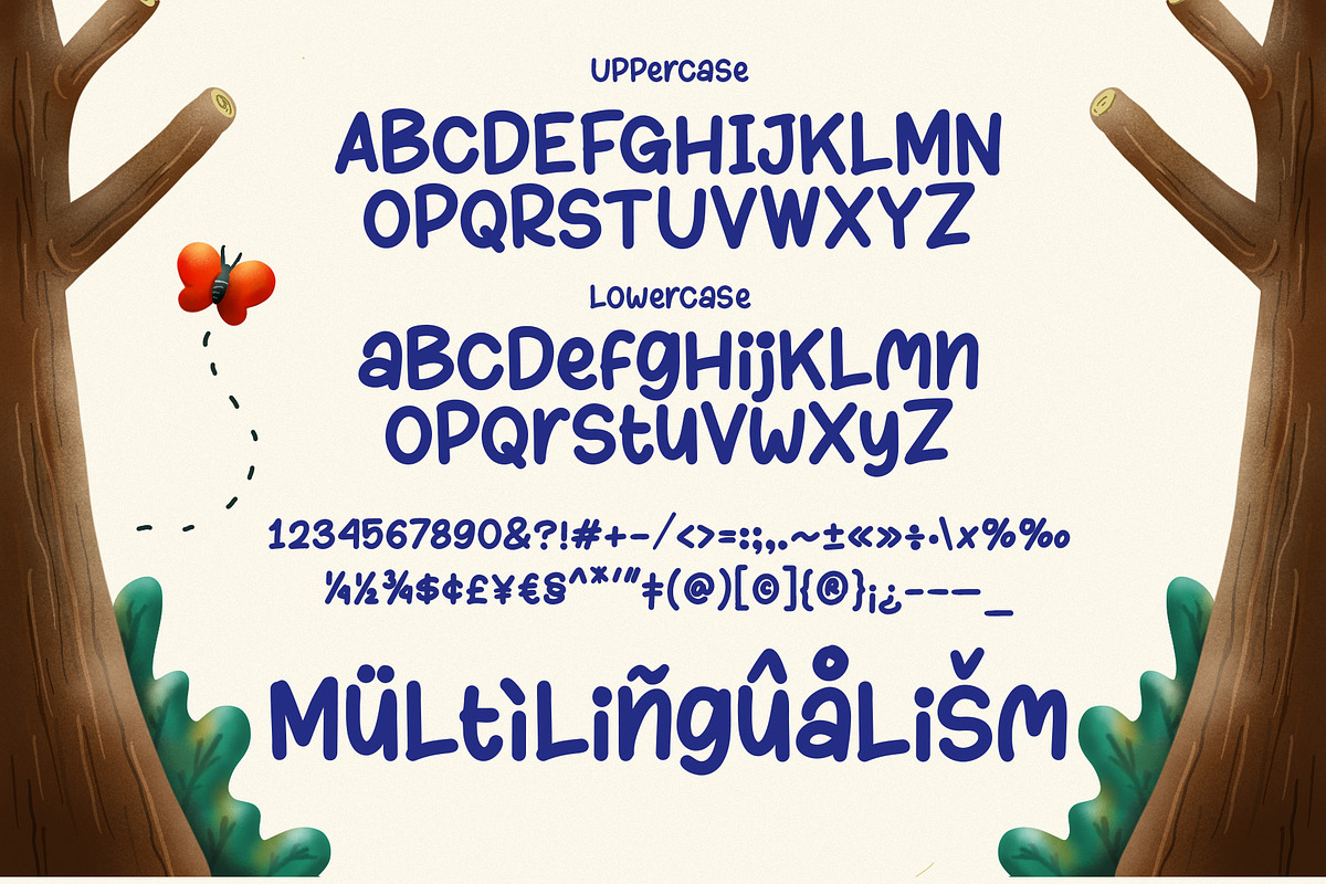 Hello! Nila & Bila Typeface, a Font by Graptail (Photo 5 of 14)