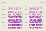 Midmost, a Sans Serif Font by Zafara Studios (Thumbnail 2 of 12)