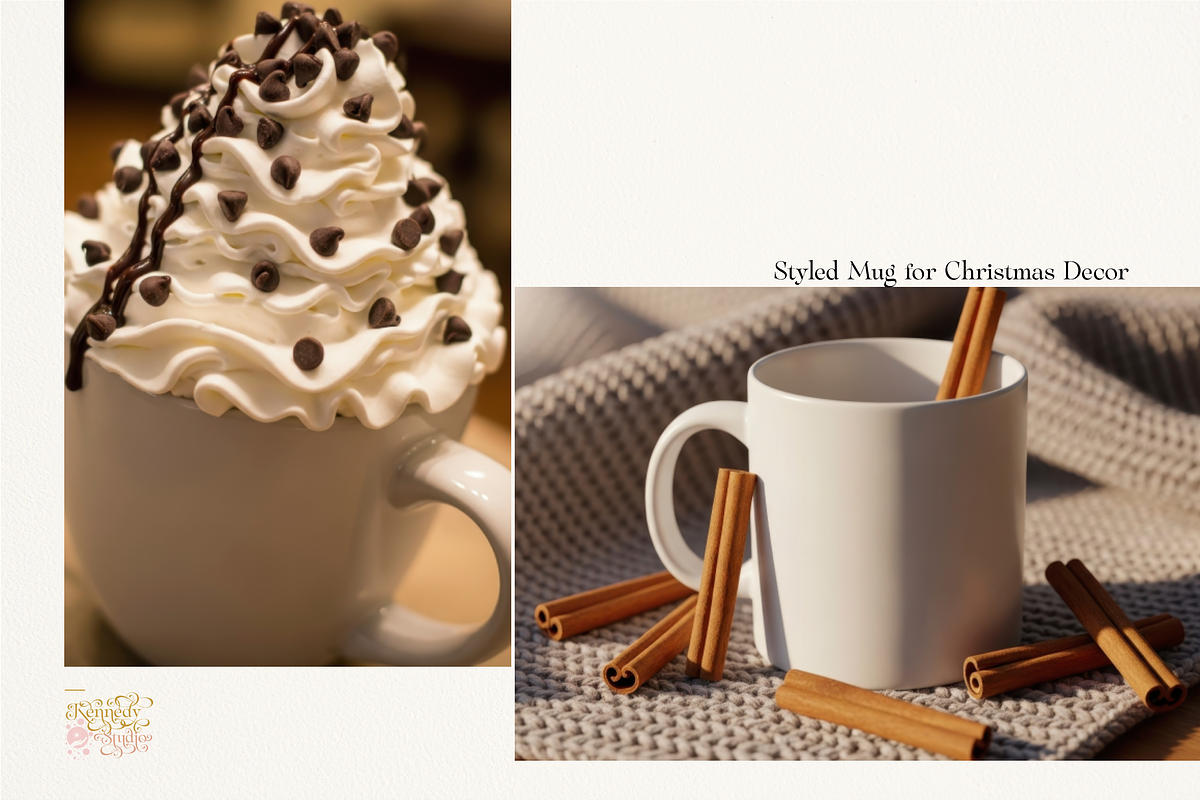 Minimalist Mug Mockup Bundle 100 JPG, a Cups & Container Mockup by KennedyStudio (Photo 5 of 12)