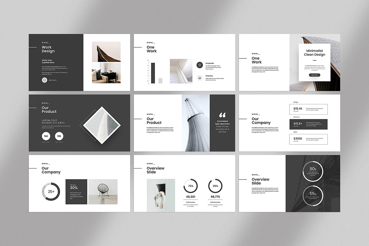 Minimal Presentation Template, a Presentation Template by evgenystudio (Photo 15 of 21)