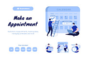 10 Business Appointment Illustration, a Work Illustration by Ilusiku Studio (Thumbnail 1 of 5)