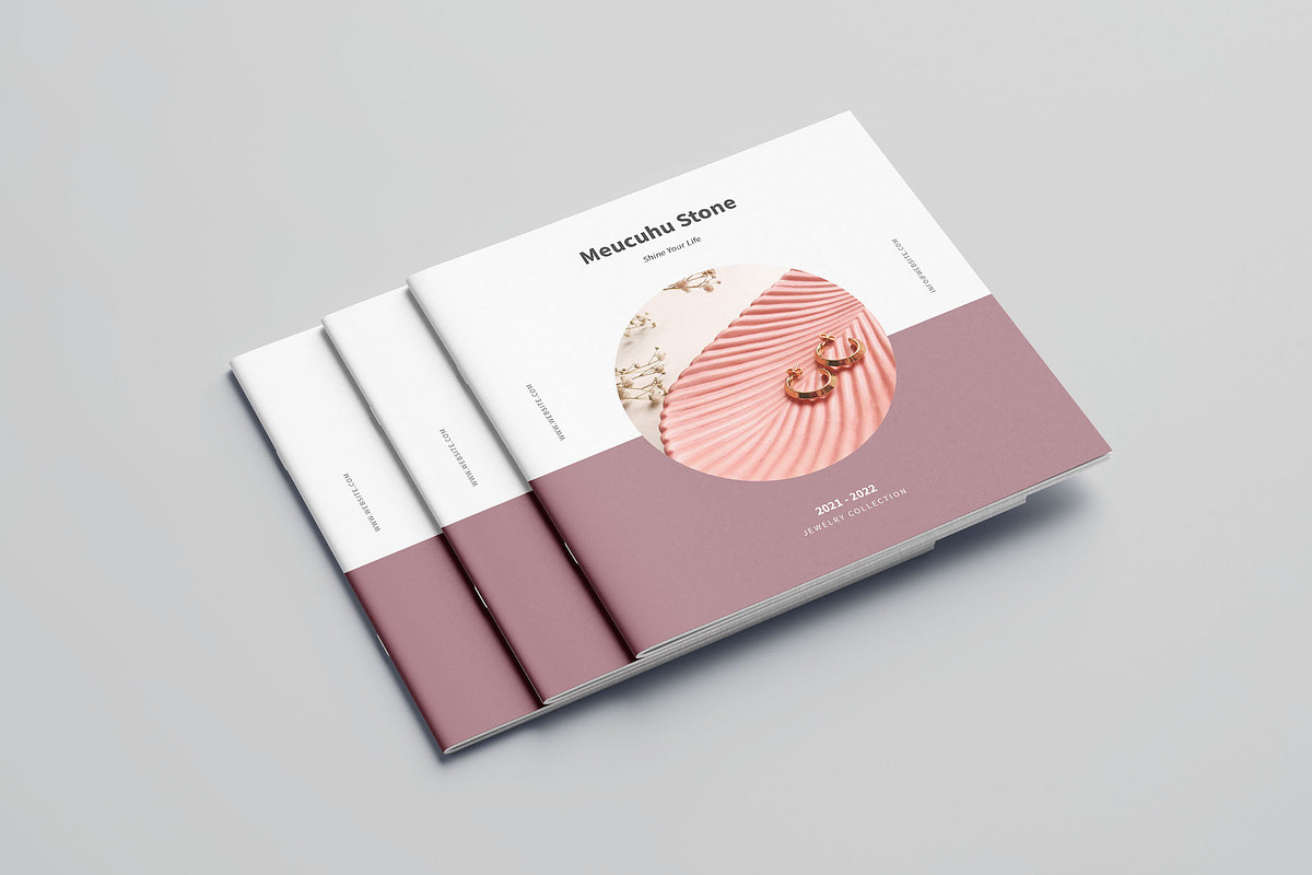 Meucuhu Jewelry Catalogue, a Brochure Template by Meenom Templates (Photo 1 of 16)