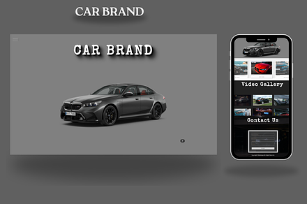 Car Brand-Car Dealership Template