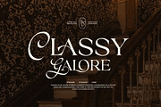 Brown Royal - Stylish Ligature Font, a Serif Font by Sarid Ezra (Thumbnail 5 of 9)