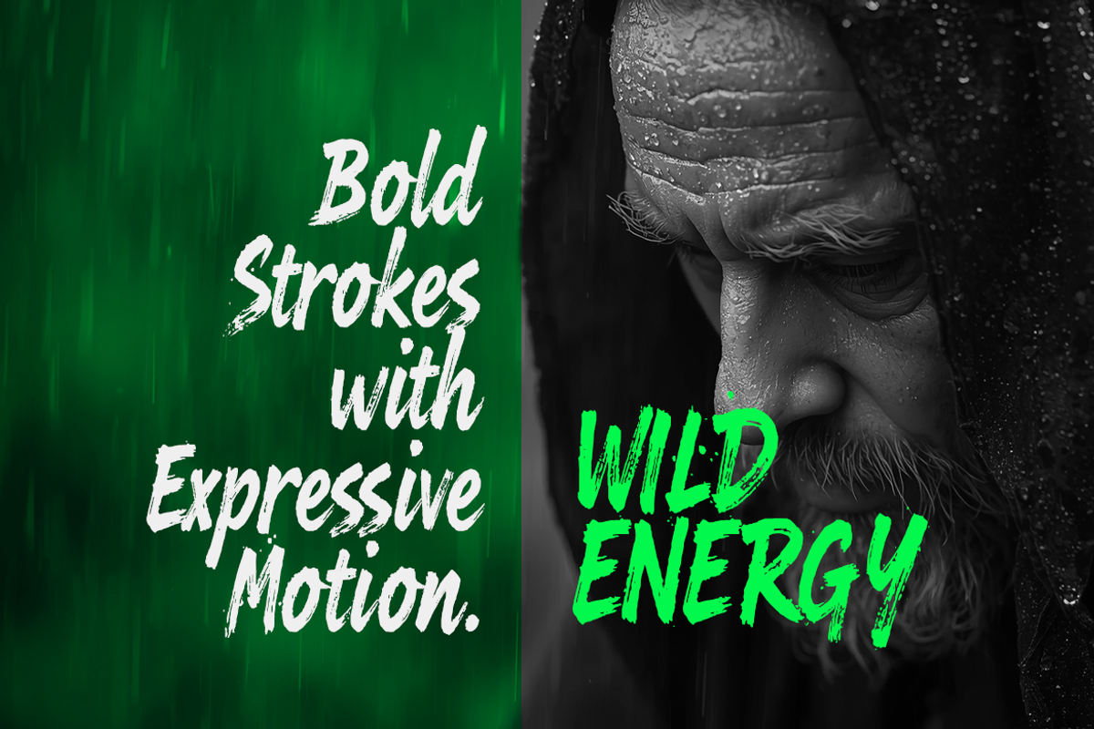 Elanova Bold Handcrafted Brush, a Sans Serif Font by artisans (Photo 4 of 7)