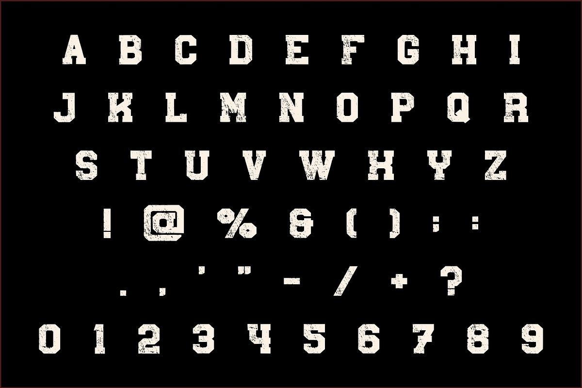 Canyon Rider - Vintage Western, a Slab Serif Font by Limited.studio (Photo 6 of 7)