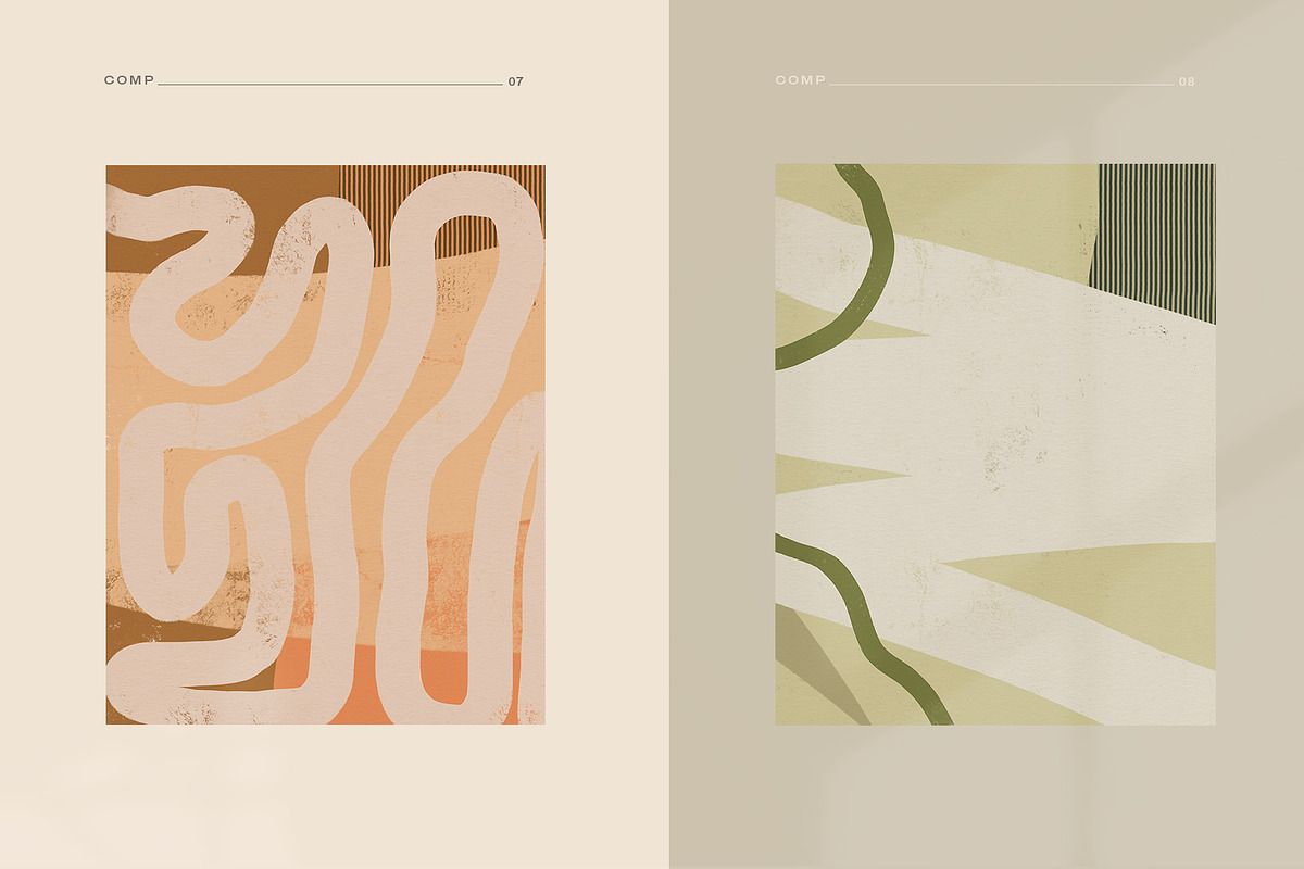 Abstract Textured Backgrounds, a Texture Graphic by Basia Stryjecka (Photo 15 of 19)