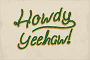 Giddy Up | rope script, a Script Font by Grant Beaudry (Thumbnail 5 of 5)