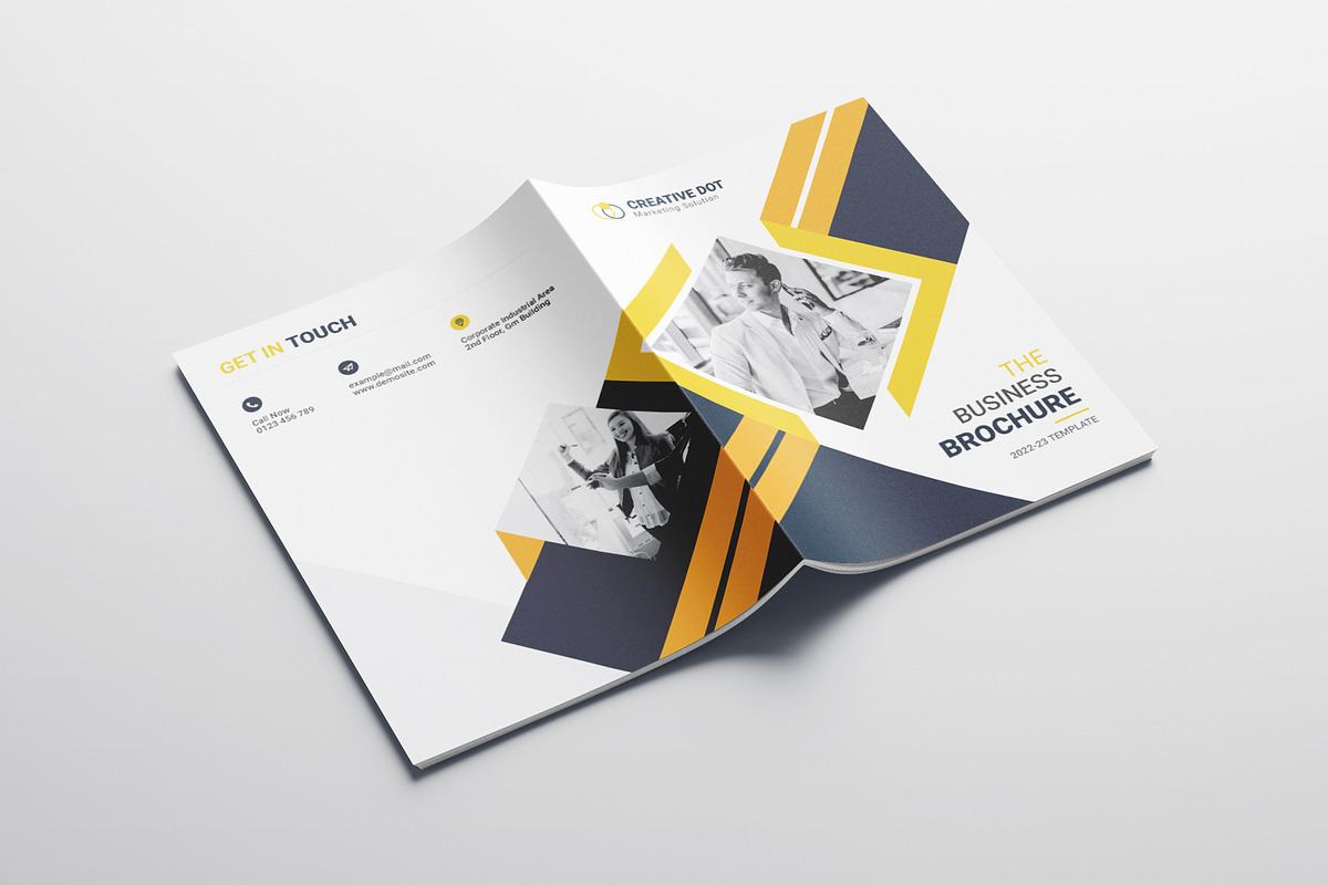 08 Page Corporate Brochure, a Brochure Template by workclan24 (Photo 5 of 5)