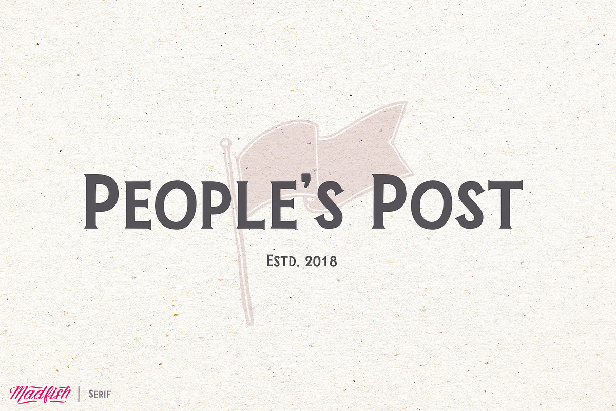 Madfish Font Family ++ EXTRAS preview 6