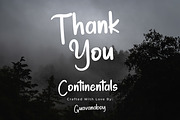 Continentals Modern San Serif Font, a Script Font by Guavanaboy (Thumbnail 8 of 8)