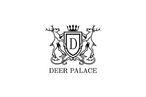 Deer Palace - Letter D Shield Logo, a Branding & Logo Template by ashenterprise