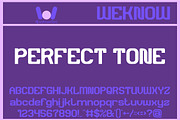 Synthetic Rhythm font, a Font by weknow (Thumbnail 3 of 8)