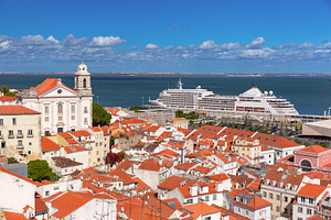 Alfama Rooftops, Santo Estevao, an Architecture Photo by kavalenkava