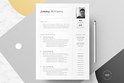 Word, Pages Resume Template Kit, a Resume Template by DemeDesign (Thumbnail 1 of 6)