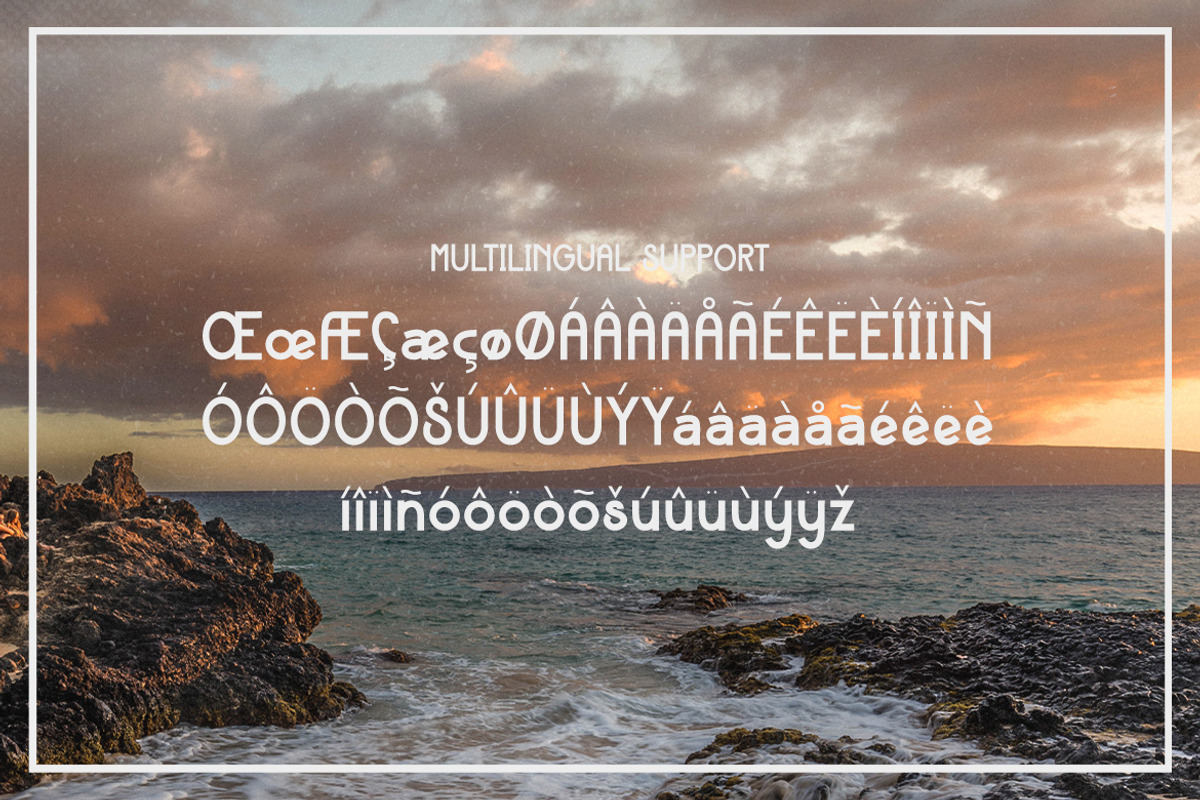Sunday Burn - A Retro Sans Serif, a Sans Serif Font by Typefactoryco (Photo 4 of 10)