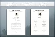 Resume Template / CV Template, a Resume Template by introDuice - CV / Resumes (Thumbnail 4 of 6)