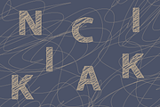 NICKAM Scribble Font, a Font by Nickhard (Thumbnail 4 of 6)
