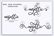 Anjellic // Font Duo & Extras, a Script Font by Bluestudio (Thumbnail 2 of 10)