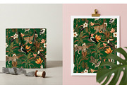 Tropical Wildlife Pattern & Motifs!, a Pattern Graphic by Luiz da Rolt Grathwohl (Thumbnail 14 of 16)