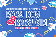 Birthday Holiday Display Font, a Sans Serif Font by Templatiostudio (Thumbnail 2 of 12)