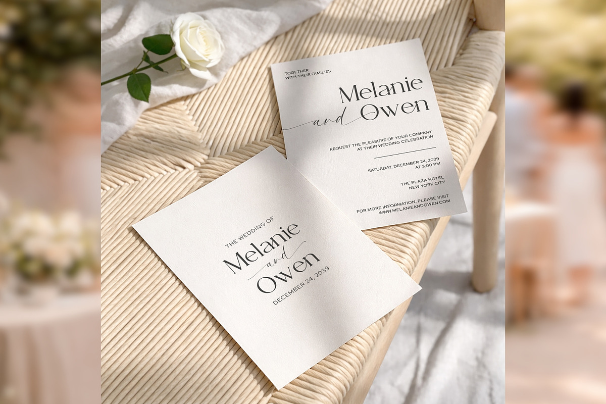 Elegant Invite Suite Canva bd005, an Invitation Template by TyphoonStudio (Photo 3 of 10)