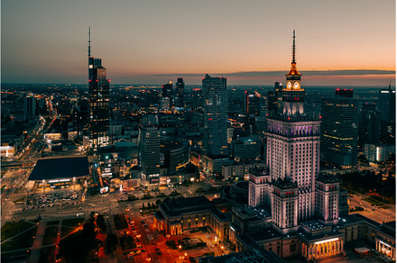 Palace of Science and Culture, an Architecture Photo by Nature and travel