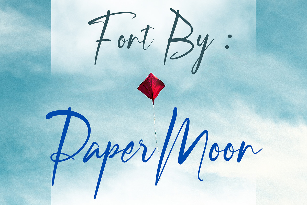 ChicScript Stylish Handwritten Font, a Script Font by PaperMoon (Photo 2 of 5)
