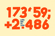 Lefthand extra font - display font, a Sans Serif Font by David is Creative (Thumbnail 5 of 8)