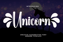 Unicorn | Script Font